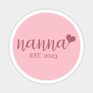 nanna EST. 2023 Magnet